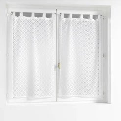 Paire droite passants 2 x 60 x 120 cm maille odilia Sans