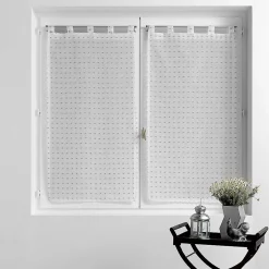 Paire Voilages 2 x Pomponella - Douceur d'Intérieur