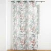 panneau a oeillets 140 x 240 cm voile sable imprime terra nova