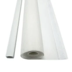 Panneau japonais blanc transparent l.45 x H.260 cm Madeco