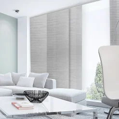 Panneau japonais juno gris l.45 x H.260 cm