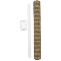 Panneau japonais tamisant en toile de jute beige l.45 x H.260cm Madeco