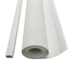 Panneau japonais thermique uni blanc l.45 x H.260cm Madeco