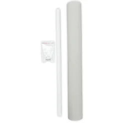 Panneau japonais thermique uni blanc l.45 x H.260cm Madeco