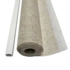Panneau japonais uni beige chiné l.45 x H.260cm Madeco