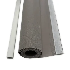 Panneau japonais uni gris l.45 x H.260 cm