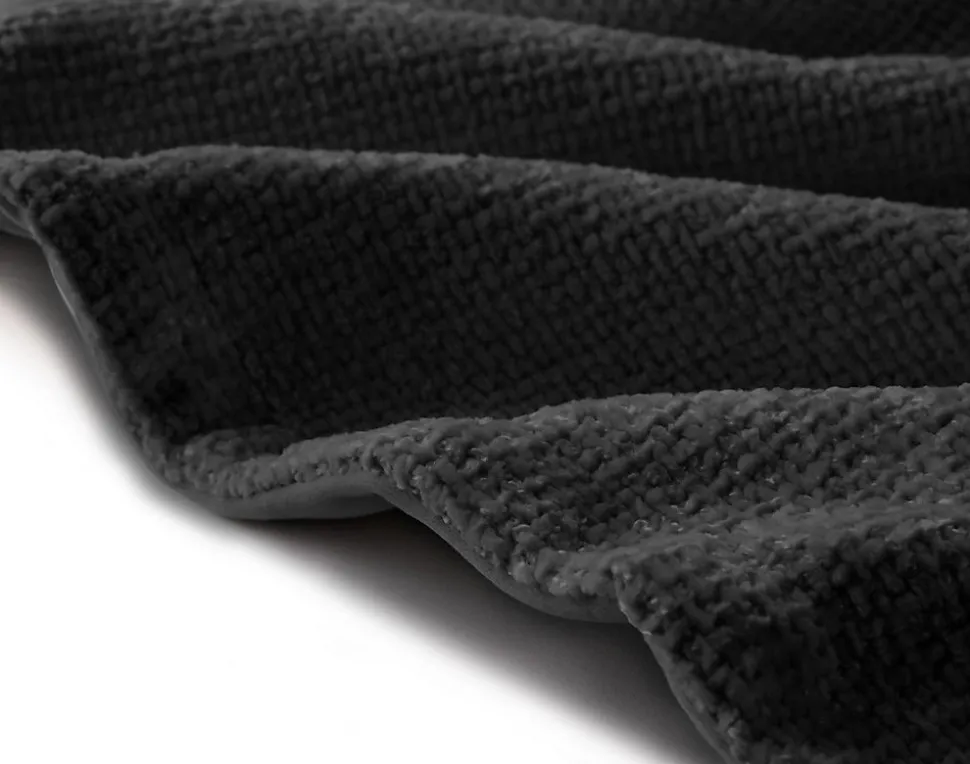 Paolo - plaid - 200x140 cm - en velours texturé et velours - Lisa Design