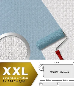 Papier à peindre non-tissé mur et plafond relief décoratif EDEM 80390BR60