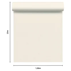 Papier peint à peindre vinyle intissé texturé blanc L. 2500 x l. 106 cm GoodHome Wampi