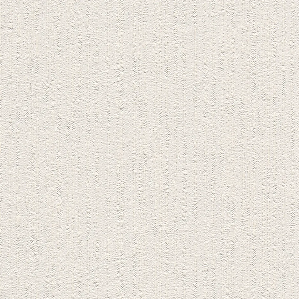 Papier peint à peindre vinyle intissé texturé blanc L. 2500 x l. 106 cm GoodHome Erisey