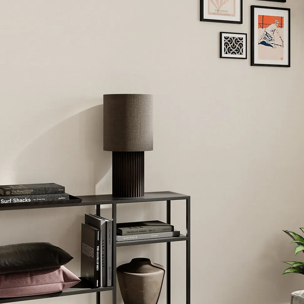 Papier peint à peindre vinyle intissé texturé blanc L. 2500 x l. 106 cm GoodHome Laurus