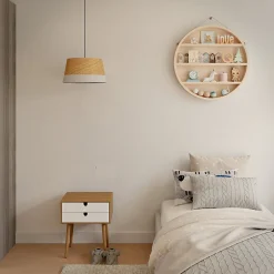 Papier peint à peindre vinyle intissé, texturé L.1000 x l.53cm, GoodHome Wampi