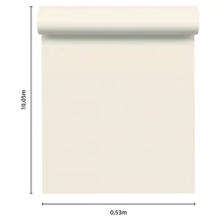 Papier peint à peindre vinyle intissé, texturé L.1000 x l.53cm, GoodHome Wampi