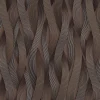 Papier peint à rayures EDEM 81130BR26 Papier peint intissé texturé ton-sur-ton et des accents métalliques brun bronze argent