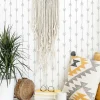 Papier peint adhésif boheme flèches gris et blanc en vinyle lavable et amovible - 1 rouleau 50x300 cm - Decochic