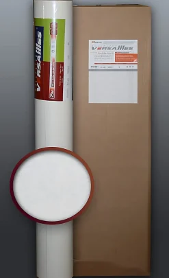 Papier peint blanc non-tissé EDEM 80357BR60 à peindre texture décorative 1 carton à 8 roul.