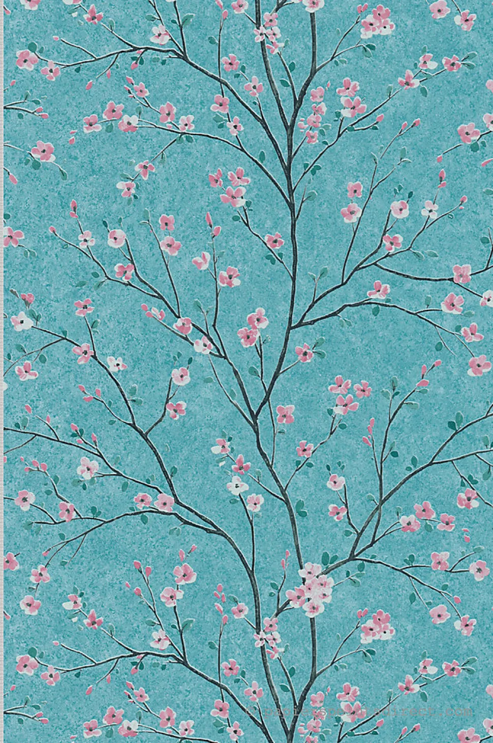 Papier peint expansé sur intissé Fleur L.10.05 x l.0.53 m. - Réf. SP15561