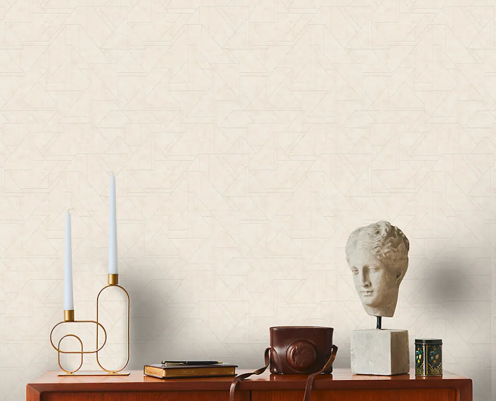 Papier peint expansé sur intissé Art Déco L.10.05 x l.0.53 m. - Réf. AS-391182