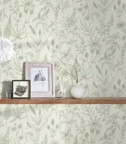 Papier peint expansé sur intissé Fleur L.10.05 x l.0.53 m. - Réf. AS-373635