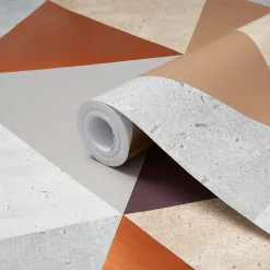 Papier peint GoodHome Carius cuivre et rose gold