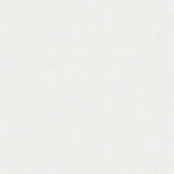 Papier peint intissé à peindre Canvas imprimé géométrique en relief blanc L.1000 x l.52cm Laura Ashley