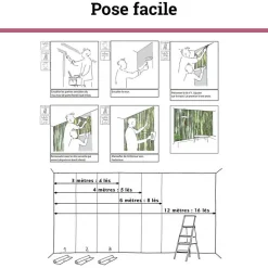 Papier peint intissé AUTOMNAL forêt orangée 400 x 270 cm (LxH) - Tapisserie murale panoramique XXL, Made in France par Scenolia