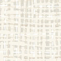 Papier peint intissé expansé Abaca rabane beige lin L.1005 x l.53cm Lutèce