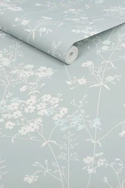 Papier peint intissé feuillage romantique Next