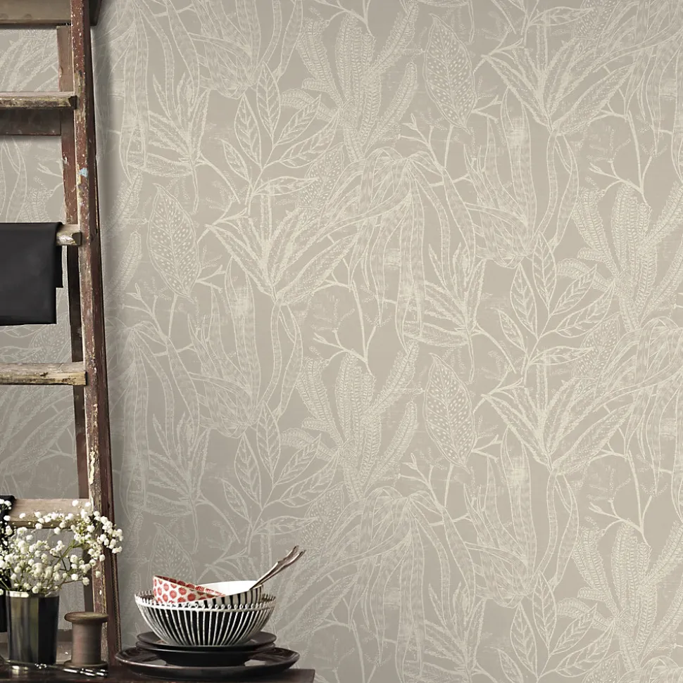 Papier peint intissé feuillage Chaya Superfresco Easy