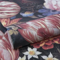 Papier peint intissé fleurs baroques WOW