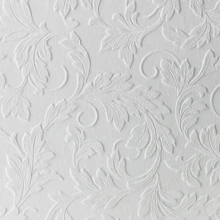 Papier peint intissé fleurs d'acanthe WOW