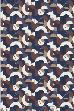 Papier peint intissé Géométrique L.10.05 x l.0.53 m. - Réf. LTC-51246401