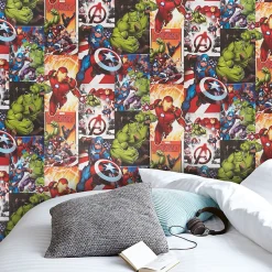 Papier peint intissé GoodHome Heimia multicolore