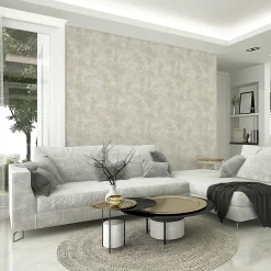 Papier peint Intissé GoodHome Jervi crème