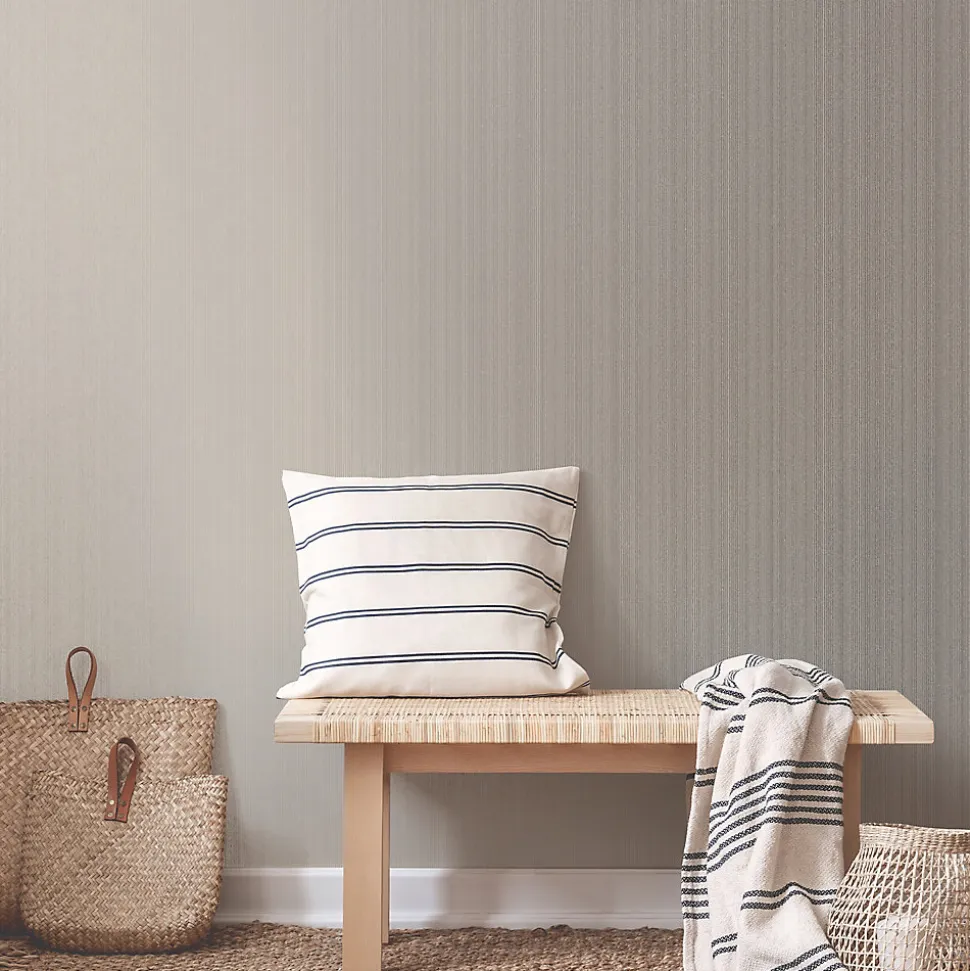 Papier peint intissé GoodHome Crisal crème