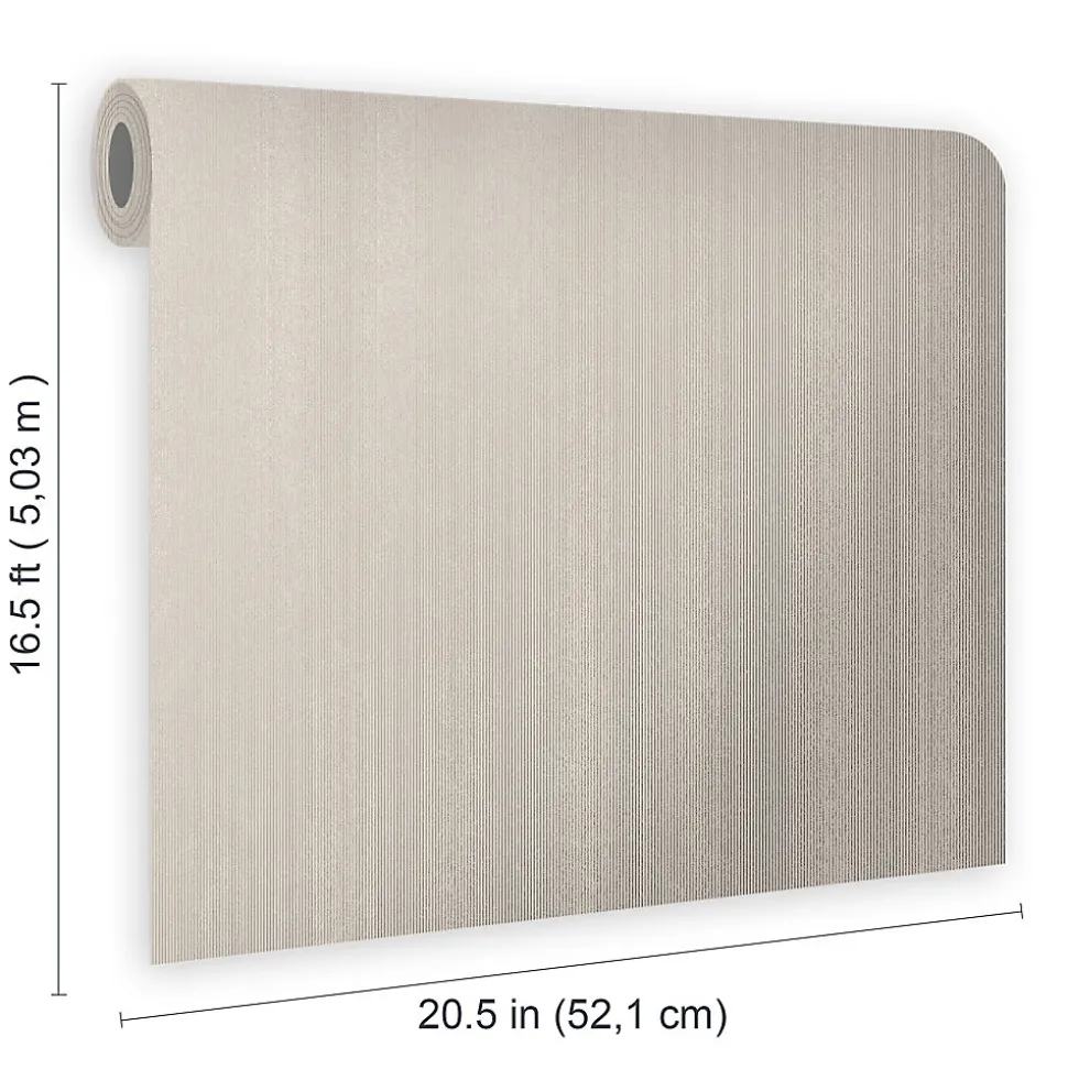 Papier peint intissé GoodHome Crisal crème