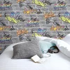 Papier peint intissé GoodHome Orobe gris