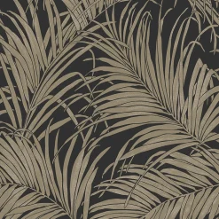 Papier peint Intissé GoodHome Sardon or