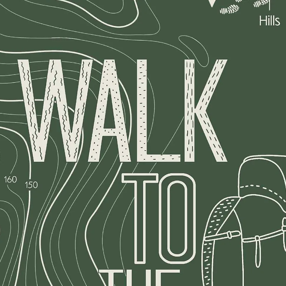 Papier peint intissé Les aventures " Walk to the wild " vert L.1005 x l.53cm Lutèce