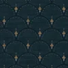 Papier peint intissé médaillons Julie art déco WOW