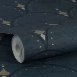 Papier peint intissé médaillons Julie art déco WOW