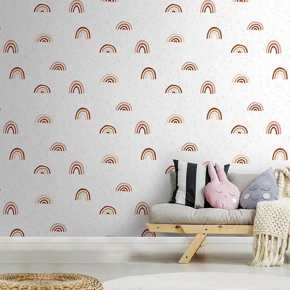 Papier peint intissé petits arcs-en-ciel Superfresco Easy