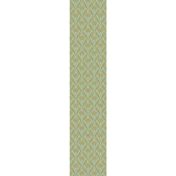 Papier peint intissé pré-encollé - SCANDINAVE ART DÉCO AQUAMARINE - 1 rouleau de 300x60cm