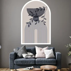 Papier peint intissé pré-encollé fresques géantes - FRESQUE ARCHE ENTRE TERRE ET LUNE - 180x120cm