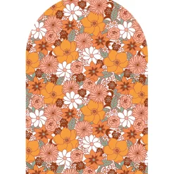 Papier peint intissé pré-encollé fresques géantes - ARCHE COMPOSITION FLORALE D'AUTOMNE - 90x60cm