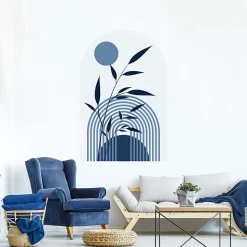 Papier peint intissé pré-encollé fresques géantes - FRESQUE ARCHE ÉCLIPSE EN SILENCE - 90x60cm