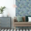 Papier peint intissé pré-encollé - ORNEMENTS CHIC OCEAN - 1 rouleau de 300x60cm