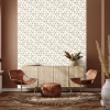 Papier peint intissé pré-encollé - MOTIF GÉOMÉTRIQUE SCANDINAVE - 1 rouleau de 300x60cm