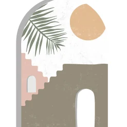 Papier peint intissé pré-encollé fresques géantes - FRESQUE ARCHE VUE ÉGYPTIENNE - 131x90cm