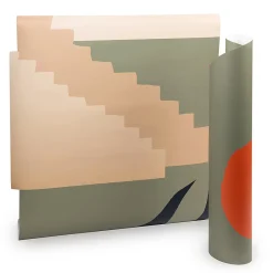 Papier peint intissé pré-encollé fresques géantes - ARCHE DÉSERTIQUE - 127x90cm